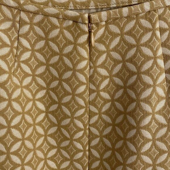 Le Suit gold/beige pencil skirt size 4P - Picture 7 of 10